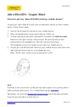 Jabra Elite 85h Quick Start Manual preview