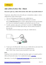 Preview for 1 page of Jabra Elite Active 45e How Do