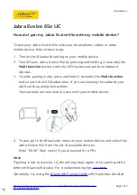 Jabra Evolve 65e Quick Start Manual preview