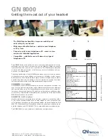 Preview for 2 page of Jabra GN 8000-MPA Brochure & Specs