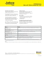 Preview for 2 page of Jabra GN2000 - DATASHEET 3 Brochure