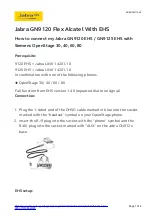 Jabra GN9120 Flex Quick Start Manual preview