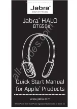 Jabra HALO BT650s Assembly Instructions Manual preview