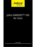 Jabra HANDSET User Manual preview
