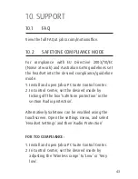 Preview for 43 page of Jabra MOTION OFFICE User Manual