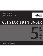 Предварительный просмотр 2 страницы Jabra MOTION UC Get Started