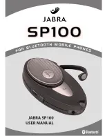 Jabra SP100 User Manual preview