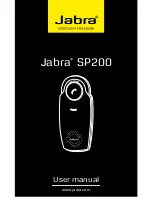 Jabra SP200 - QUICKSTART GUIDE 1 User Manual предпросмотр