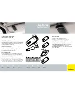 Предварительный просмотр 2 страницы Jabra SP5050 - Bluetooth hands-free Speakerphone Quick Start Manual