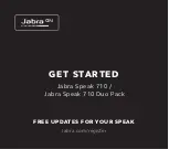 Предварительный просмотр 2 страницы Jabra Speak 710 Manual