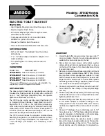 Preview for 1 page of JABSCO 37010 Series Manual