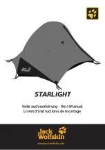 Jack Wolfskin STARLIGHT Manual preview