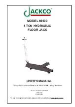 Jackco 66500 User Manual preview