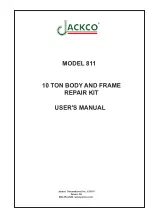 Jackco 811 User Manual preview
