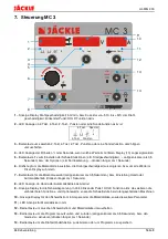 Предварительный просмотр 10 страницы Jackle conMIG 300 Operating Manual