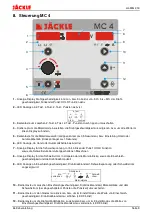 Предварительный просмотр 11 страницы Jackle conMIG 300 Operating Manual