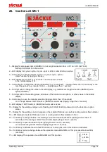 Предварительный просмотр 39 страницы Jackle inoMIG 350 Operating Manual