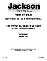 Jackson MSC TEMPSTAR Service Manual preview