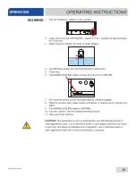 Preview for 28 page of Jackson CONSERVER XL2C Installation, Operation And Service Manual