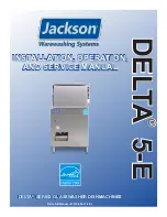 Jackson DELTA Series Installation, Operation And Service Manual preview