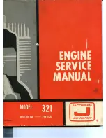 Jacobsen 321 Service Manual preview