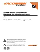 Jacobsen AR-5 Safety & Operation Manual предпросмотр