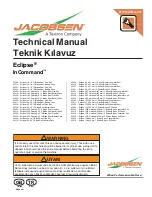 Jacobsen Eclipse series Technical Manual предпросмотр