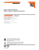 Jacobsen G-Plex III Operation Manual preview