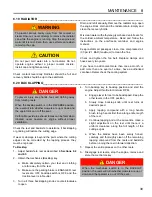 Предварительный просмотр 39 страницы Jacobsen Greens King IV Plus Safety, Operation And Maintenance Manual