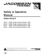 Jacobsen Greens King VI Safety & Operation Manual preview