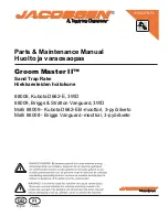 Jacobsen Groom Master II Parts & Maintenance Manual preview
