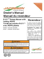 Jacobsen R-311 Dealer'S Manual preview