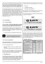 Preview for 47 page of Jacto PR-40 Operator'S Manual