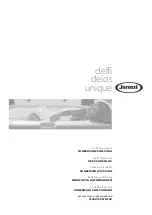 Jacuzzi Delfi Use & Maintenance предпросмотр