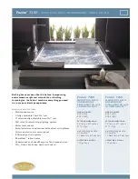 Jacuzzi Fuzion 7260 Specification Sheet preview