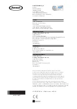 Предварительный просмотр 12 страницы Jacuzzi infinito Installation - Use - Maintenance