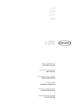 Jacuzzi J-200 Series Instructions For Installation Manual preview