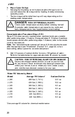 Предварительный просмотр 24 страницы Jacuzzi J-200 Series Owner'S Manual