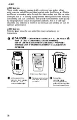 Предварительный просмотр 42 страницы Jacuzzi J-200 Series Owner'S Manual