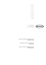 Jacuzzi J - 210 Installation Manual And User'S Manual preview