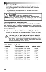 Preview for 24 page of Jacuzzi J - 355 Owner'S Manual