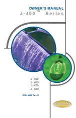 Jacuzzi J-400 Series Owner'S Manual preview