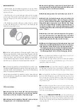 Preview for 123 page of Jacuzzi J-Sha Mi Assembly, Use And Maintenance Manual