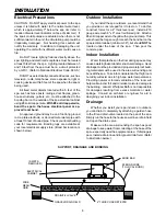 Preview for 8 page of Jacuzzi Laser Owner'S Manual