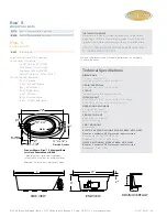 Preview for 2 page of Jacuzzi Riva 6 Specification Sheet