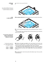 Предварительный просмотр 21 страницы Jacuzzi SKYLINE 190 Use & Maintenance