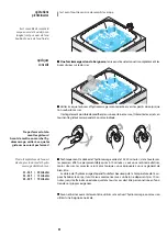 Предварительный просмотр 33 страницы Jacuzzi SKYLINE 190 Use & Maintenance