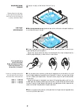 Предварительный просмотр 69 страницы Jacuzzi SKYLINE 190 Use & Maintenance