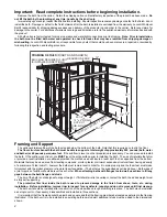 Предварительный просмотр 2 страницы Jacuzzi Vantage Installation Instructions Manual