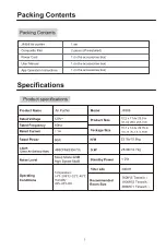 Preview for 4 page of Jafanda JF888 User Manual